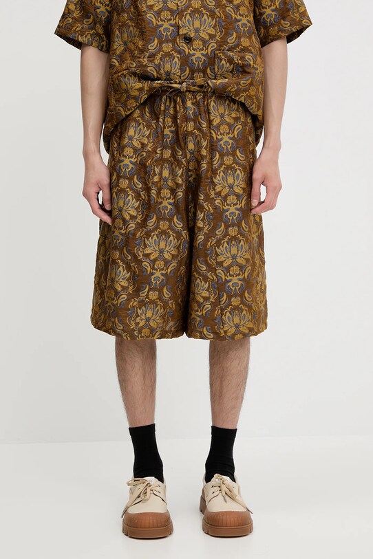 Kratke hlače Needles x Kae Tanaka H.D. krivi smeđa QV431