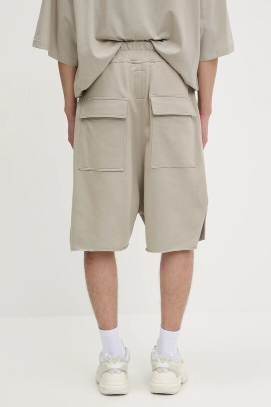 Odjeća Pamučne kratke hlače Rick Owens DRKSHDW Knitted - Beveled Pods 221688 CM01E1688.CHFE bež