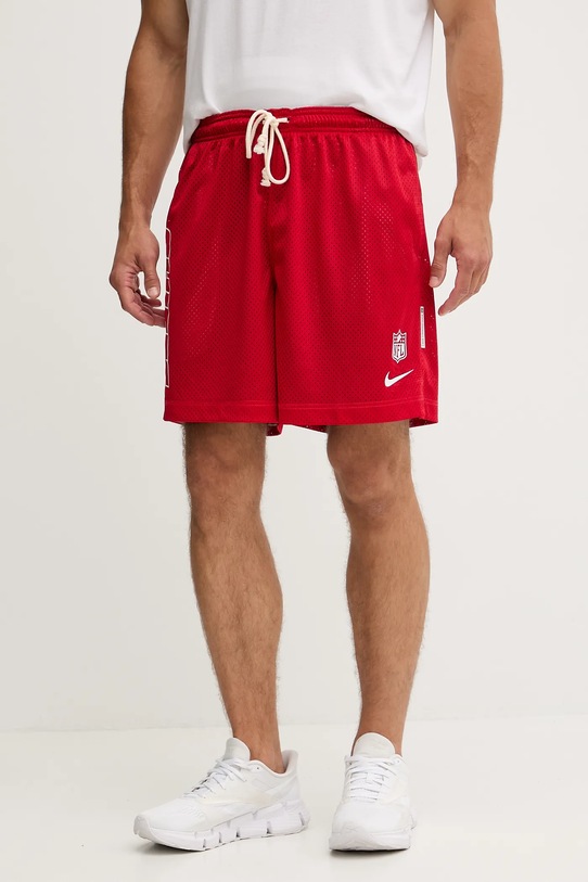 Σορτς δύο όψεων Nike Kansas City Chiefs στάμπα κόκκινο 03BF.041Y.7G.N9J