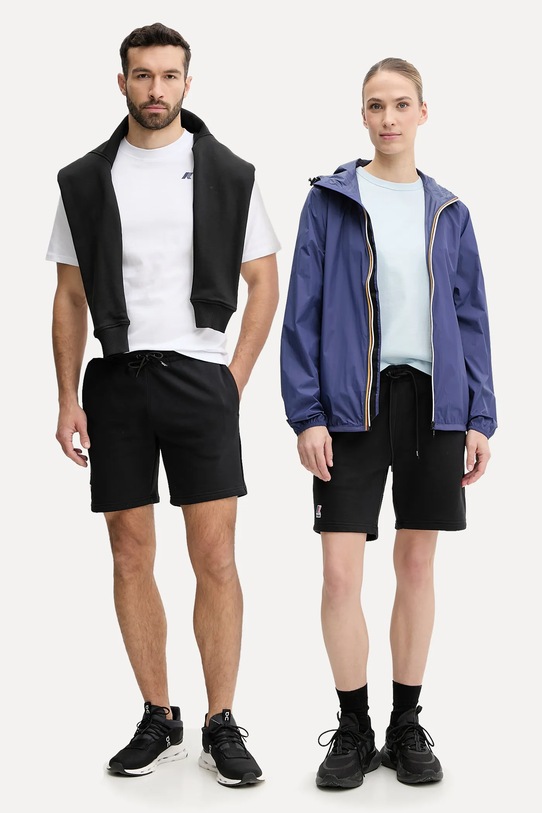 Шорты K-Way аппликация чёрный K51225W