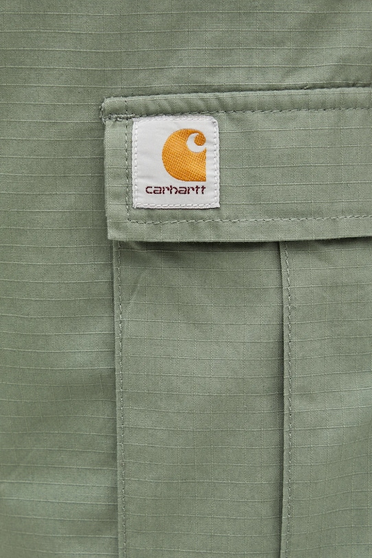 Carhartt WIP cotton shorts Aviation Short green I028245.1YF02