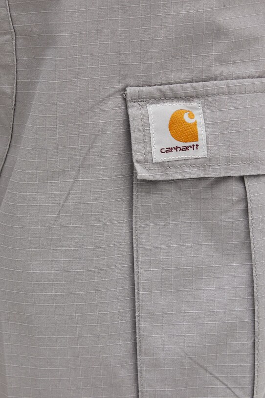 Хлопковые шорты Carhartt WIP Aviation Short серый I028245.2LR02