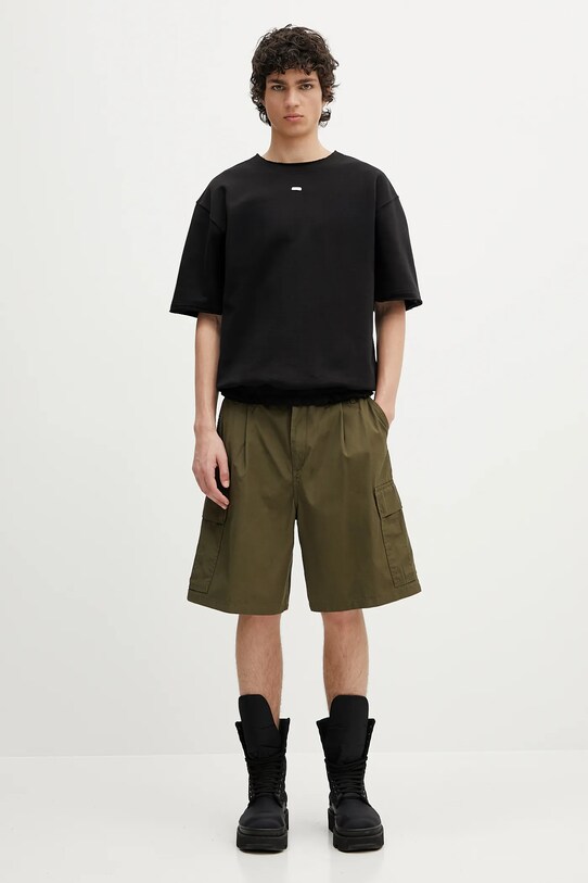 Carhartt WIP szorty bawełniane Cole Cargo Short I030478.4102 zielony