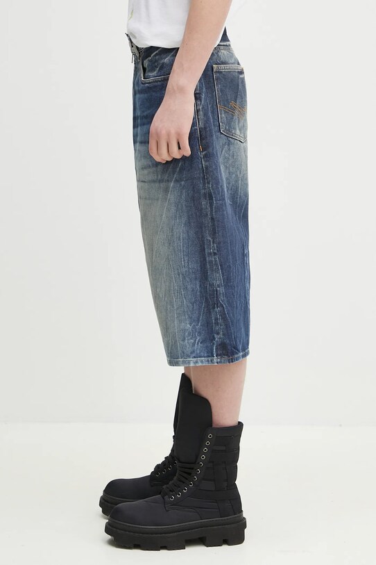 Дрехи Дънков къс панталон Martine Rose Zip Jean 247WD07515 син