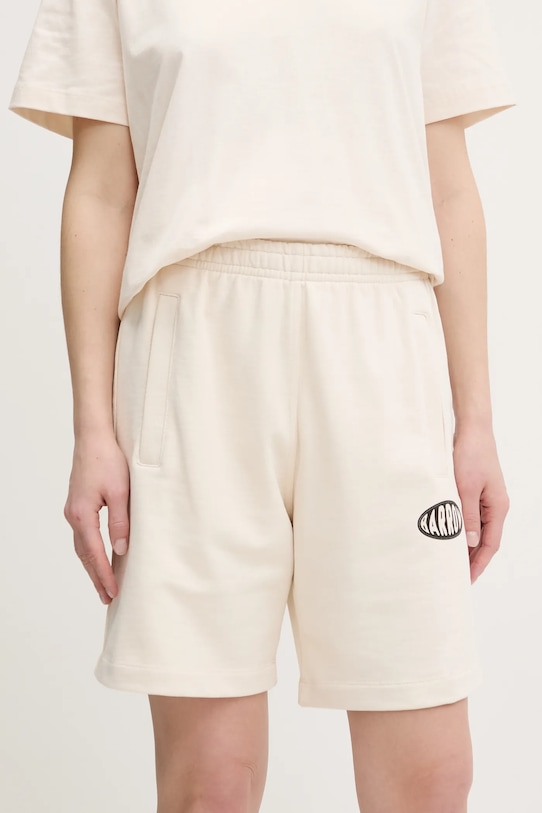 Îmbrăcăminte Barrow pantaloni scurți din bumbac S5BWUABE064 bej