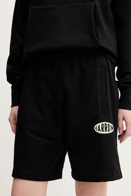 Îmbrăcăminte Barrow pantaloni scurți din bumbac S5BWUABE064 negru