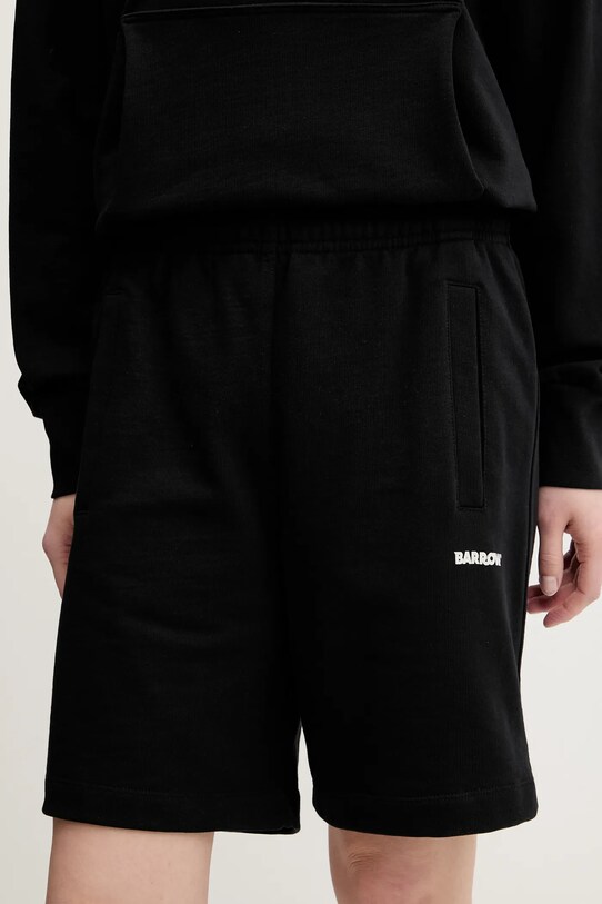 Îmbrăcăminte Barrow pantaloni scurti din bumbac S5BWUABE082 negru