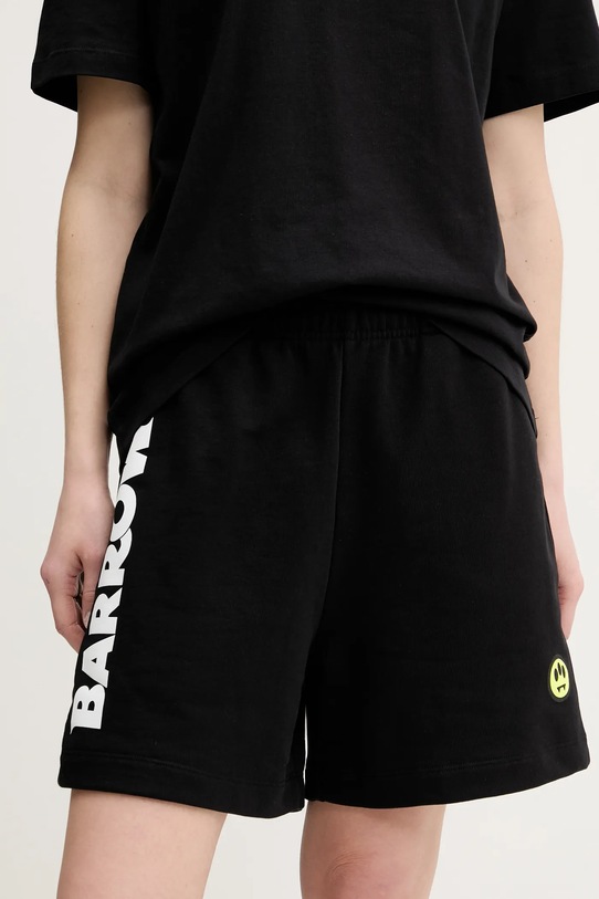 Дрехи Памучен къс панталон Barrow S5BWUABE089 черен