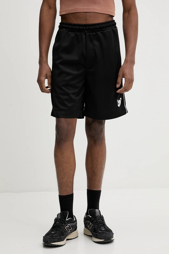Inbetweeners pantaloni scurți S5TWUABE021 negru SS25
