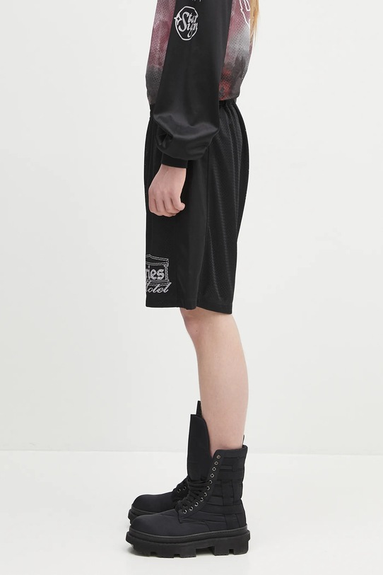 Ρούχα Σορτς Aries Ramscape Airtex Shorts AR3005003 μαύρο