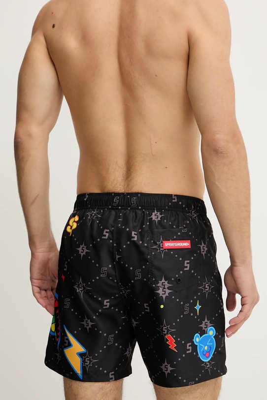 Îmbrăcăminte Sprayground pantaloni scurți de baie SP756BLK negru