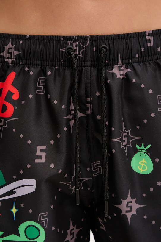 Plavkové šortky Sprayground SP756BLK