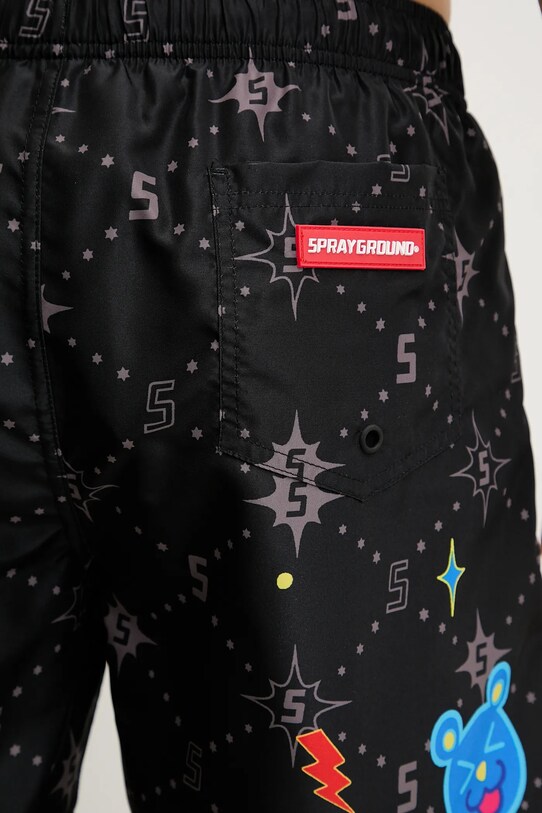 Plavkové šortky Sprayground SP756BLK
