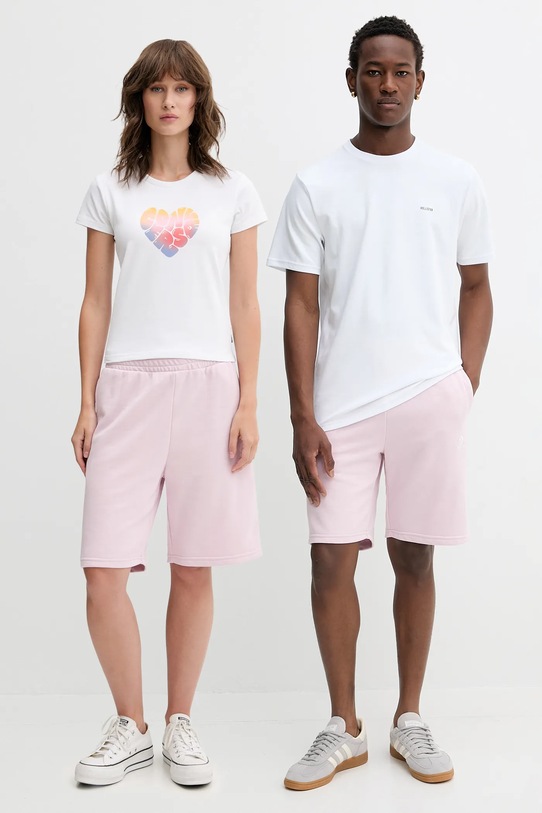 Къс панталон Converse трикотаж розов 10023875.A30