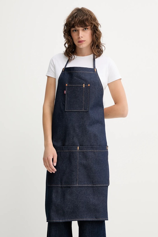 Levi's fartuch kuchenny bawełniany 77162 granatowy SS25