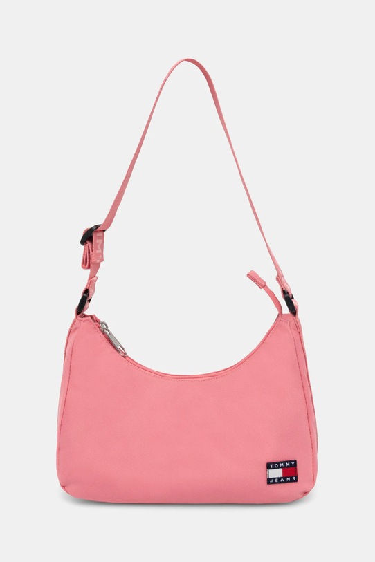 Torba Tommy Jeans bez uzorka roza AW0AW16958