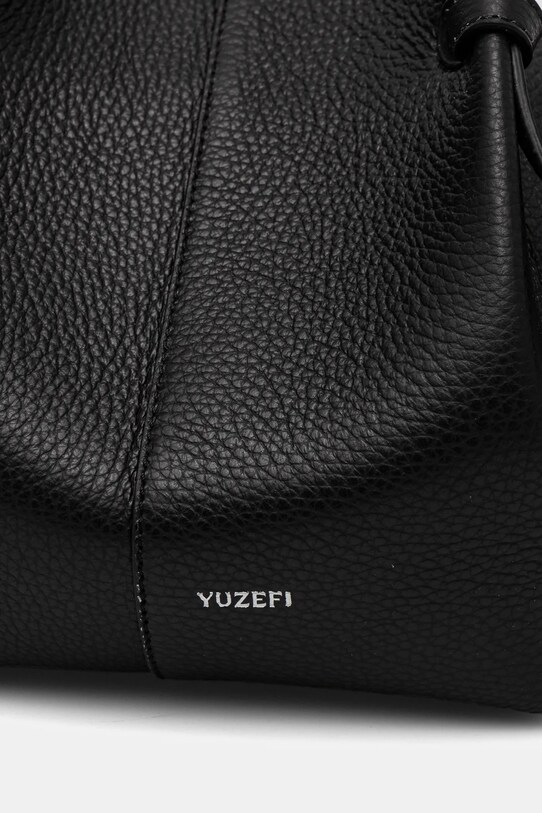 Yuzefi geantă de piele MOCHI YUZCO.HB.MO.L034 negru