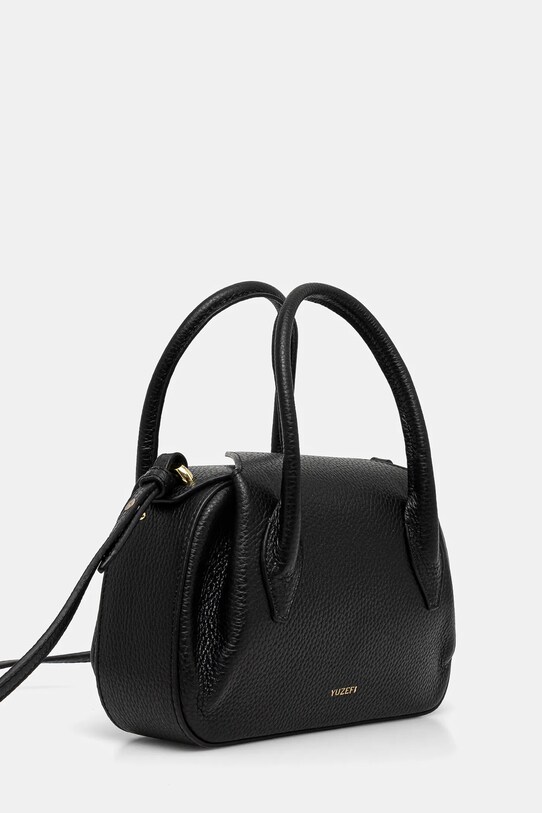 Аксессуары Кожаная сумочка Yuzefi OYSTER MINI DUFFLE YUZCO.HB.MOYD.L034 чёрный