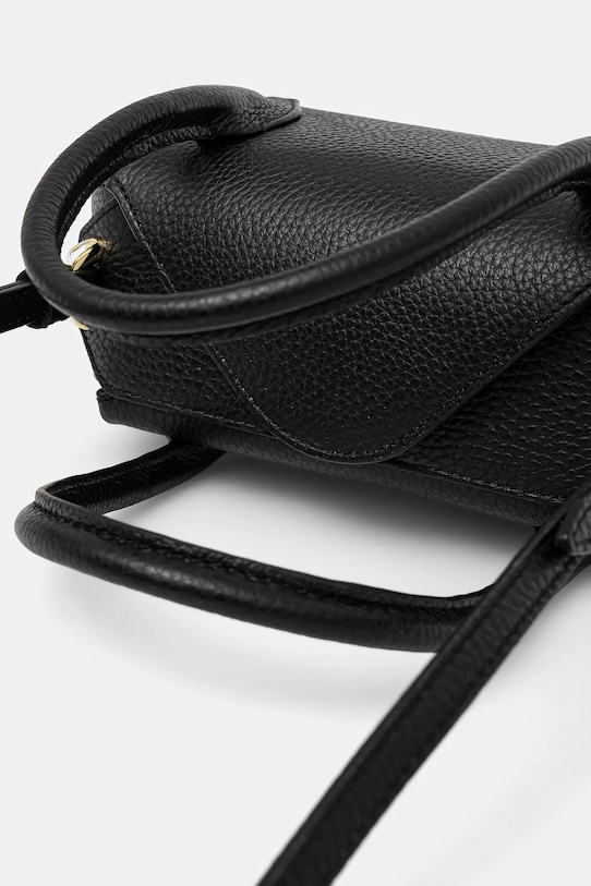 Кожаная сумочка Yuzefi OYSTER MINI DUFFLE YUZCO.HB.MOYD.L034 чёрный