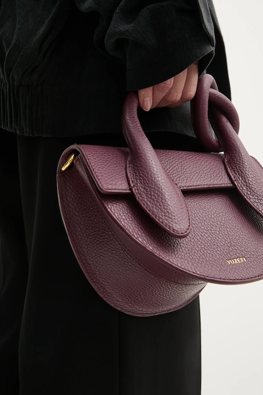 Кожаная сумочка Yuzefi PRETZEL YUZRS25.HB.PRZ.L049