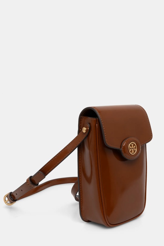 Tory Burch poseta de piele Robinson 156747.223 maro SS25