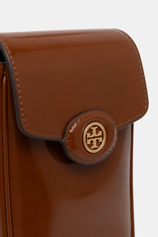 Tory Burch poseta de piele Robinson maro 156747.223