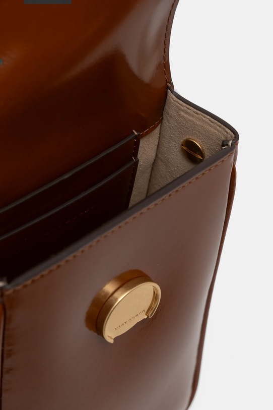 Tory Burch poseta de piele Robinson 156747.223 maro