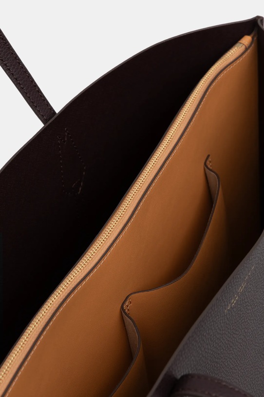 Tory Burch torebka skórzana Perry 158531.600 fioletowy