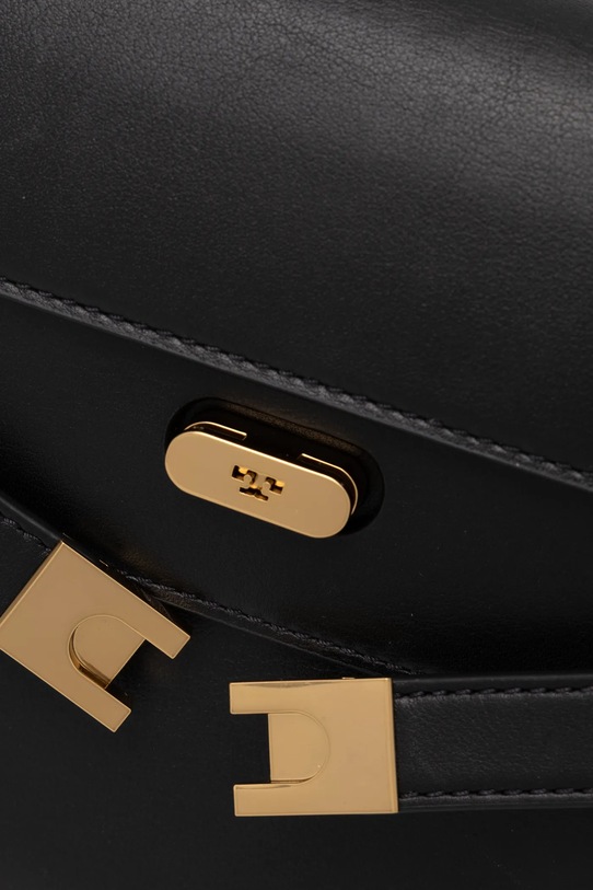 Kožená kabelka Tory Burch Lee Radziwill černá 158720.001