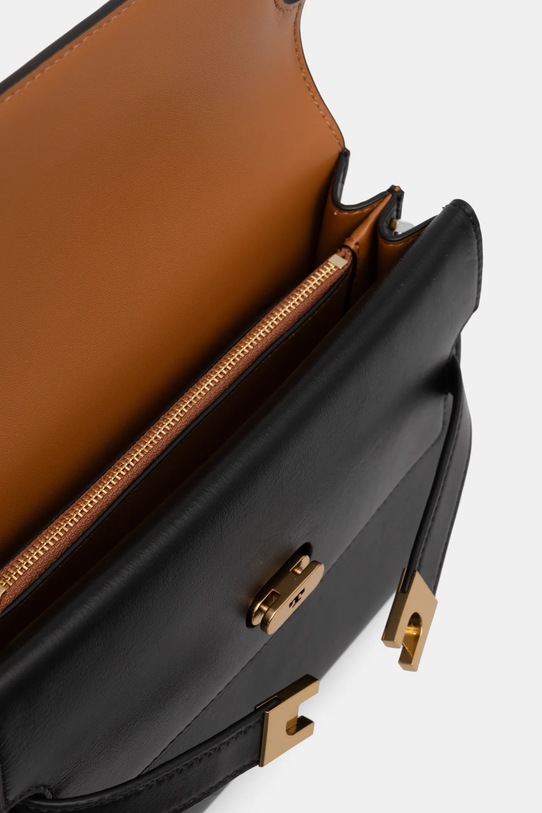 Kožená kabelka Tory Burch Lee Radziwill 158720.001 černá