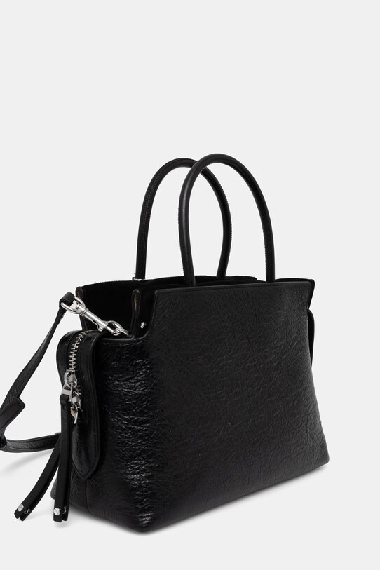 Шкіряна сумочка Tory Burch Mercer 165150.001 чорний SS25