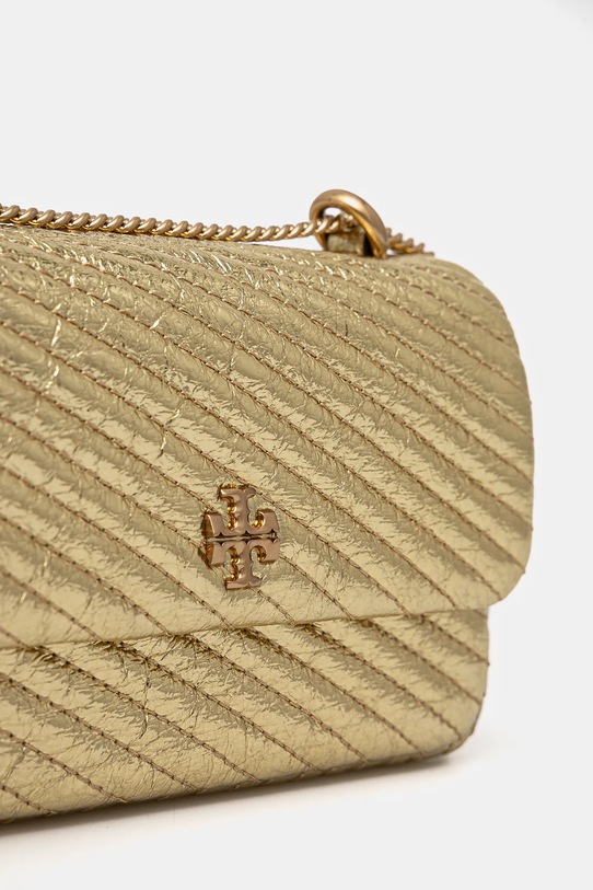 Kožna torba Tory Burch Kira 161916.700 zlatna