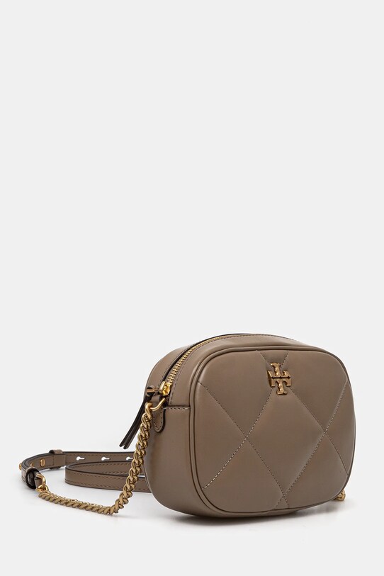 Шкіряна сумочка Tory Burch Kira 154715.250 коричневий SS25