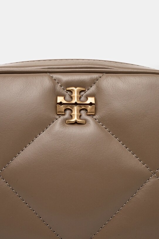 Шкіряна сумочка Tory Burch Kira коричневий 154715.250