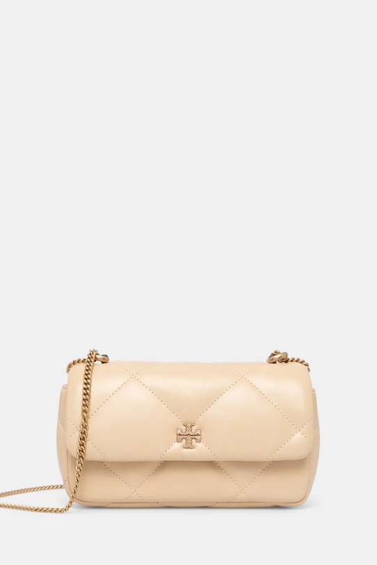 Tory Burch torebka Kira nie mieści A4 beżowy 161913.700