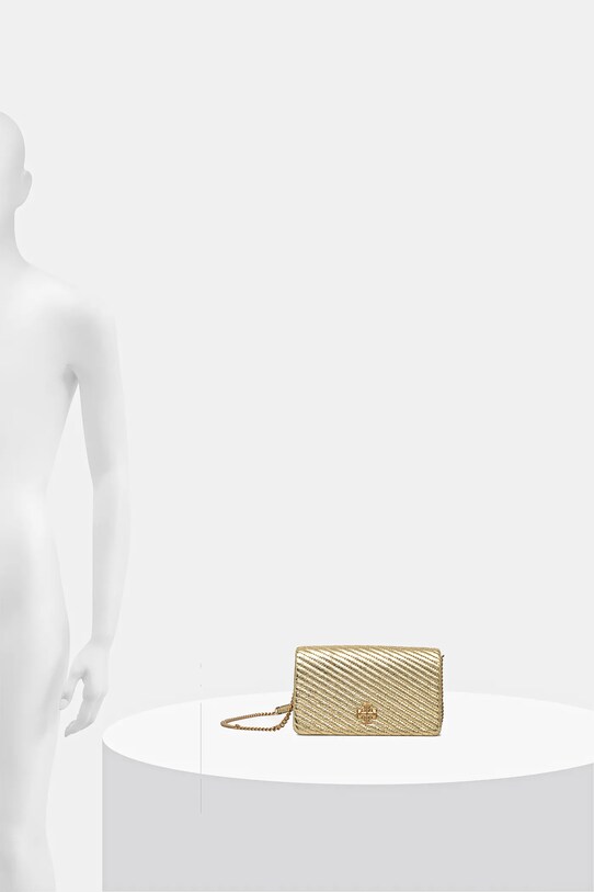 Кожена чанта Tory Burch Kira 162140.700