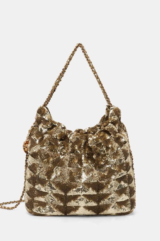 Kabelka Tory Burch Fleming jiný zlatá 162454.700