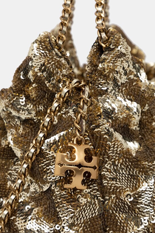 Doplňky Kabelka Tory Burch Fleming 162454.700 zlatá