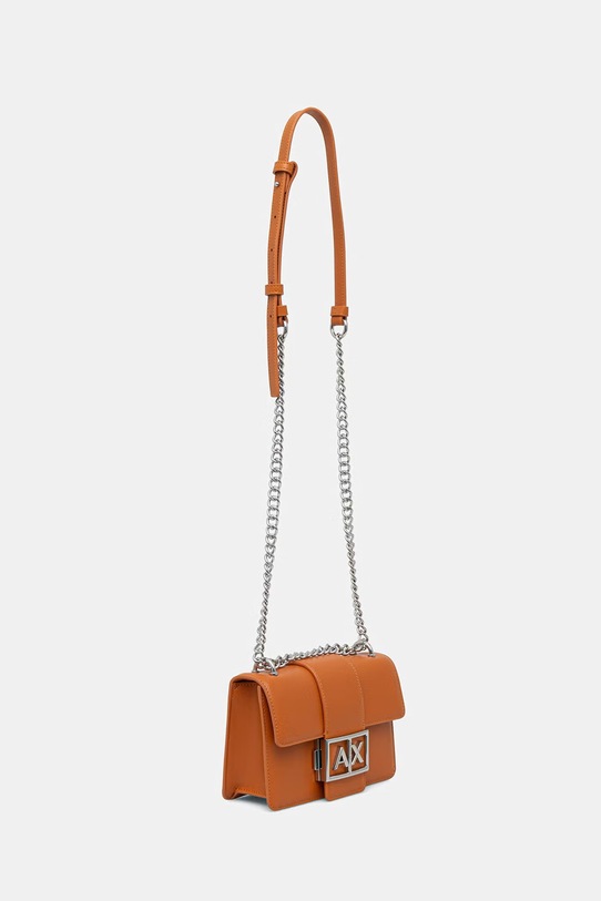 Armani Exchange listonoszka damska z imitacji skóry XW000071.AF12039 pomarańczowy SS26