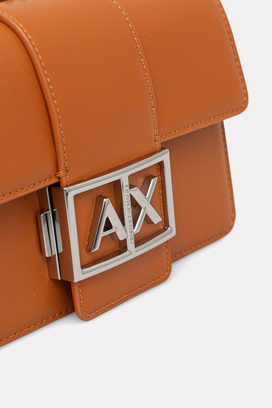 Armani Exchange listonoszka damska z imitacji skóry pomarańczowy XW000071.AF12039