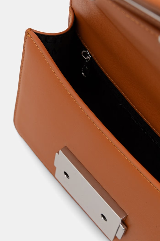 Armani Exchange listonoszka damska z imitacji skóry XW000071.AF12039 pomarańczowy