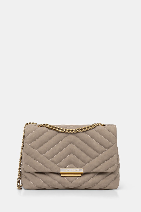 Armani Exchange torebka nie mieści A4 brązowy XW000355.AF12448