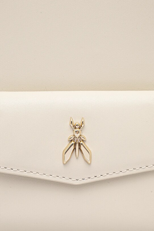Accesorii Patrizia Pepe poseta de piele 2Q0007.L061 bej