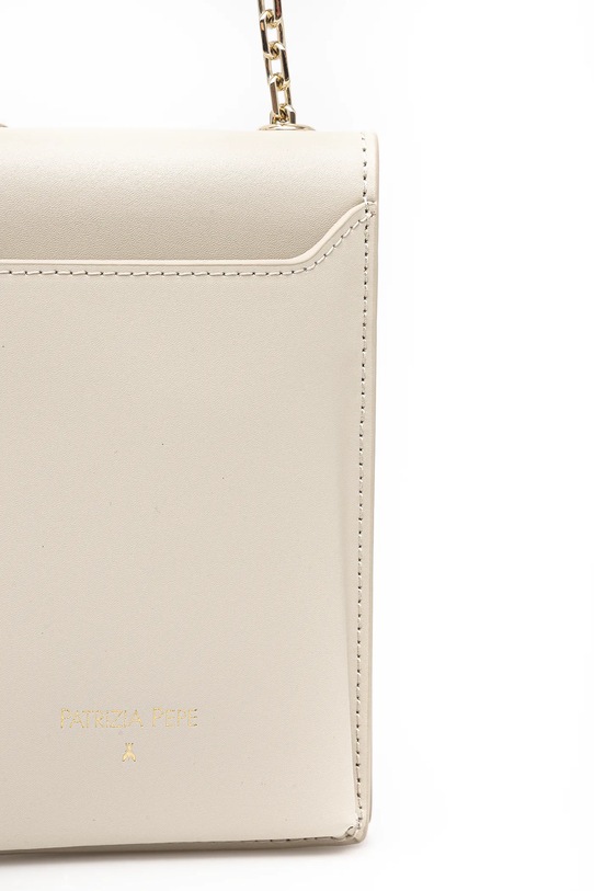 Кожаная сумочка Patrizia Pepe бежевый 2Q0007.L061
