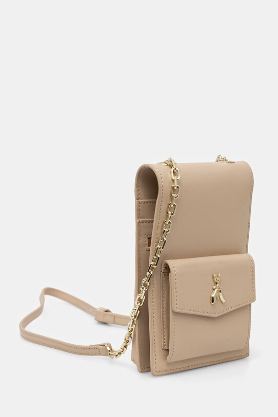 Patrizia Pepe poseta de piele 2Q0007.L061 bej SS25