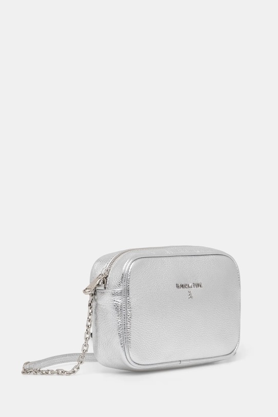 Кожаная сумочка Patrizia Pepe 8B0071.L138 серебрянный SS25