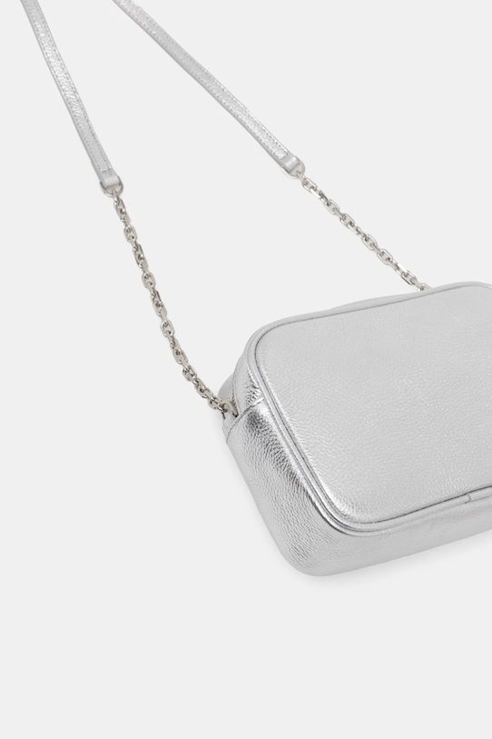 Аксессуары Кожаная сумочка Patrizia Pepe 8B0071.L138 серебрянный