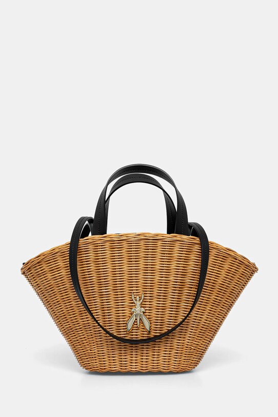 Patrizia Pepe torebka aplikacja beżowy 8B0092.V017