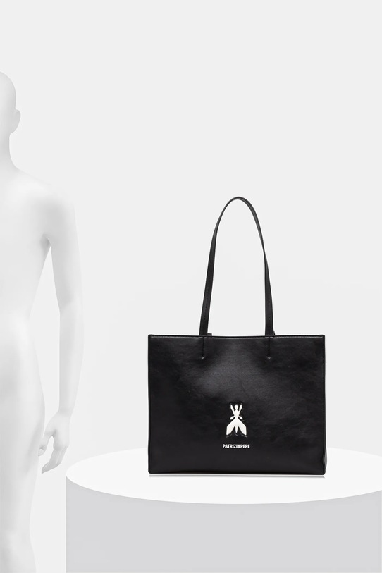 Kožená kabelka Patrizia Pepe 8B0172.L145