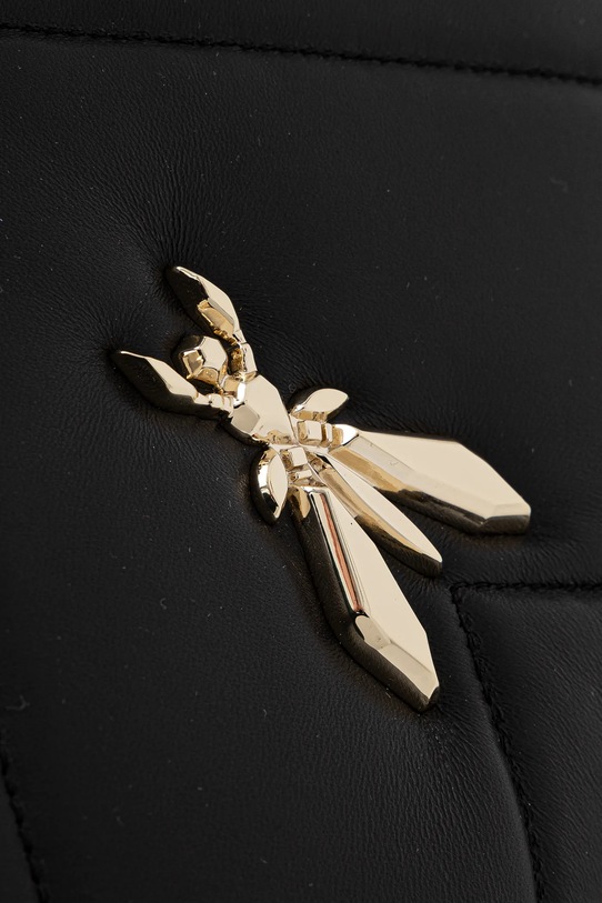 Кожаная сумочка Patrizia Pepe чёрный 8B0196.L113